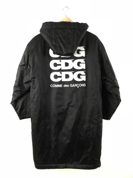 COMME des GARCONS(コムデギャルソン) / コート/S/ナイロン/BLK/ベンチ