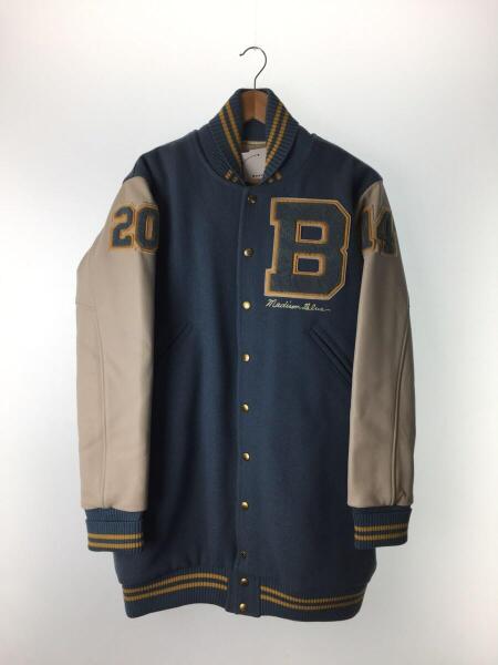 MADISONBLUE(マディソンブルー) / スタジャン/0/ウール/BLU/無地/LONG