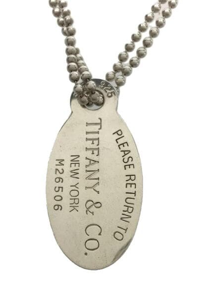 TIFFANY&Co.(ティファニー) / ネックレス/SV925/SLV/トップ有/メンズ