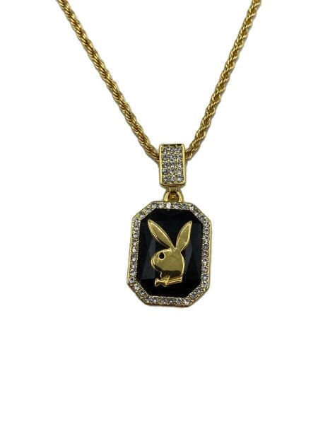 PLAYBOY(プレイボーイ) / ネックレス/--/GLD/トップ有/メンズ | 中古品
