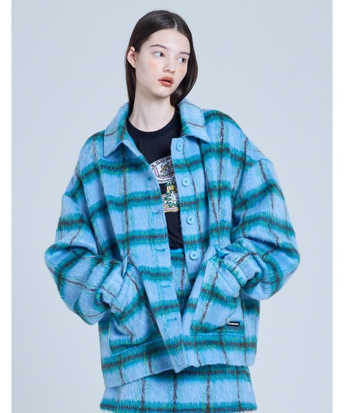 LITTLE SUNNY BITE | 《Little sunny bite》check jacket - Buyee, an