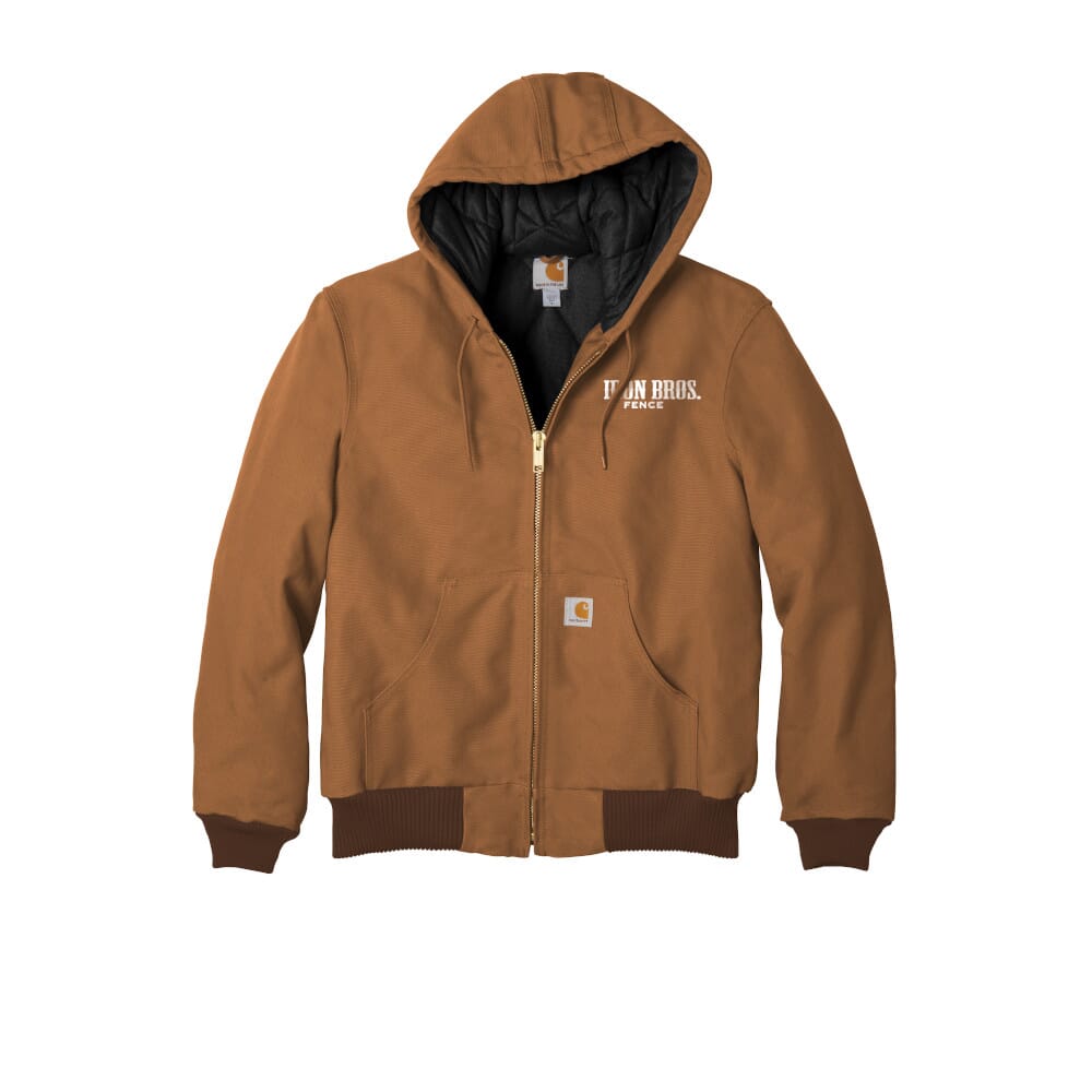 Carhartt® Quilted-Flannel-Lined Duck Active Jacket - Promotional