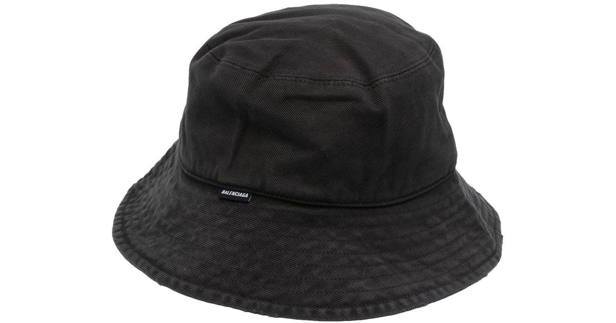 バレンシアガ BALENCIAGA ナイロン バケットハット バケハ ハット 黒
