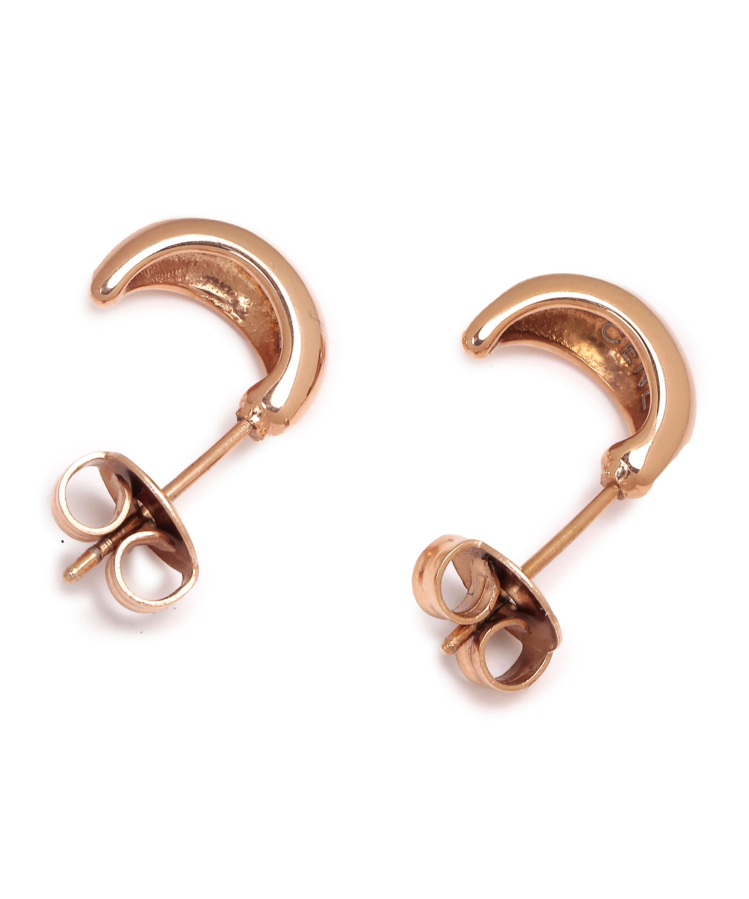 ピンクゴールド]ミニドロップピアス