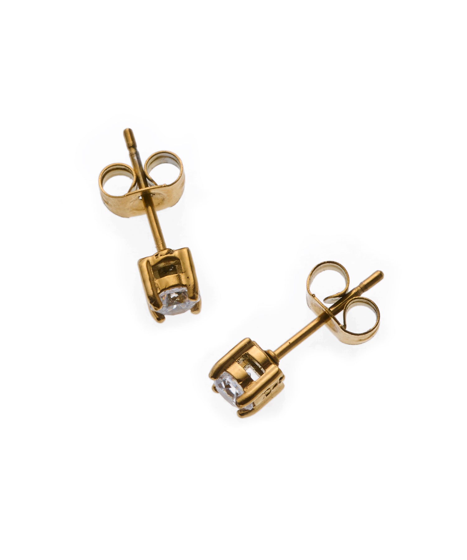 ゴールド]ジルコニアピアス