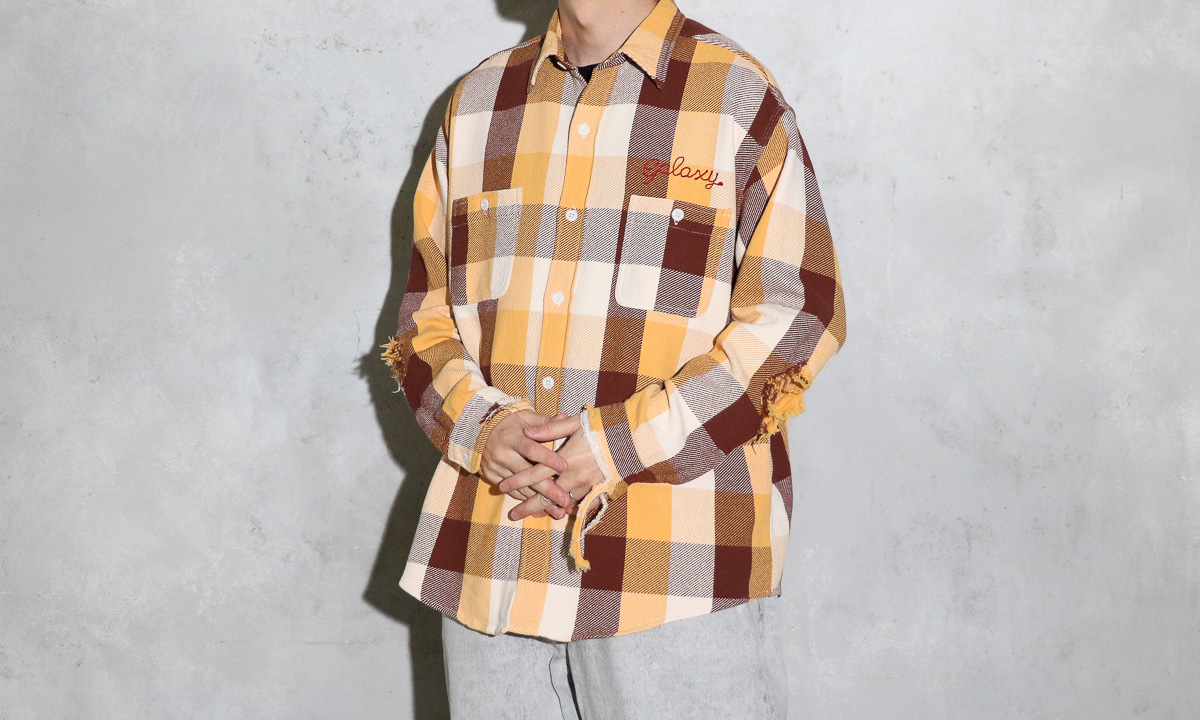 BOWWOW / GALAXY SYRUP FLANNEL SHIRTS – C.E.L.STORE NOTE