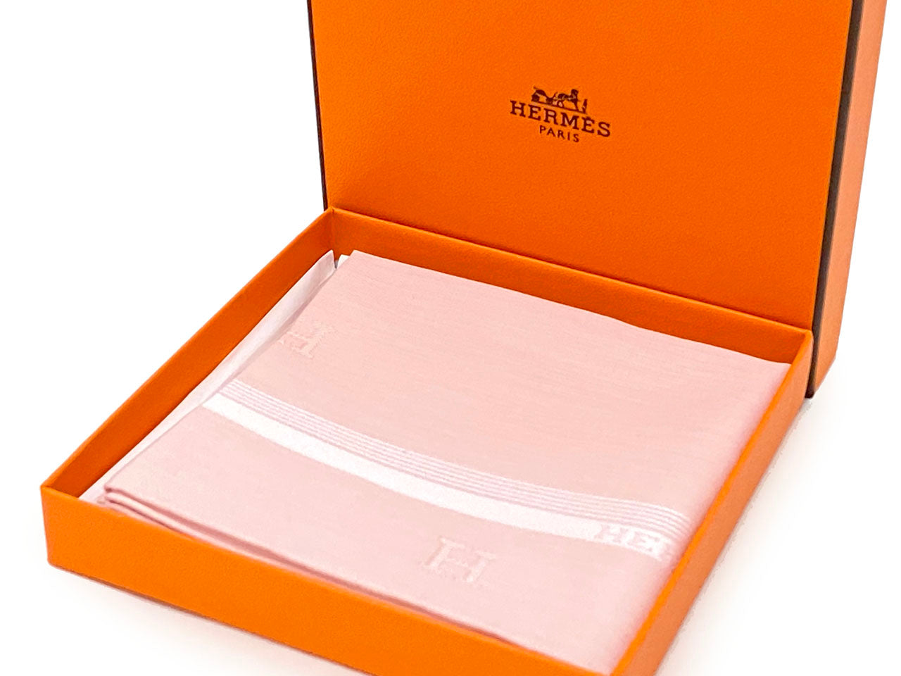 エルメス/ハンカチーフ ジャカード 《Hレリーフ》【SALE】再値下げ