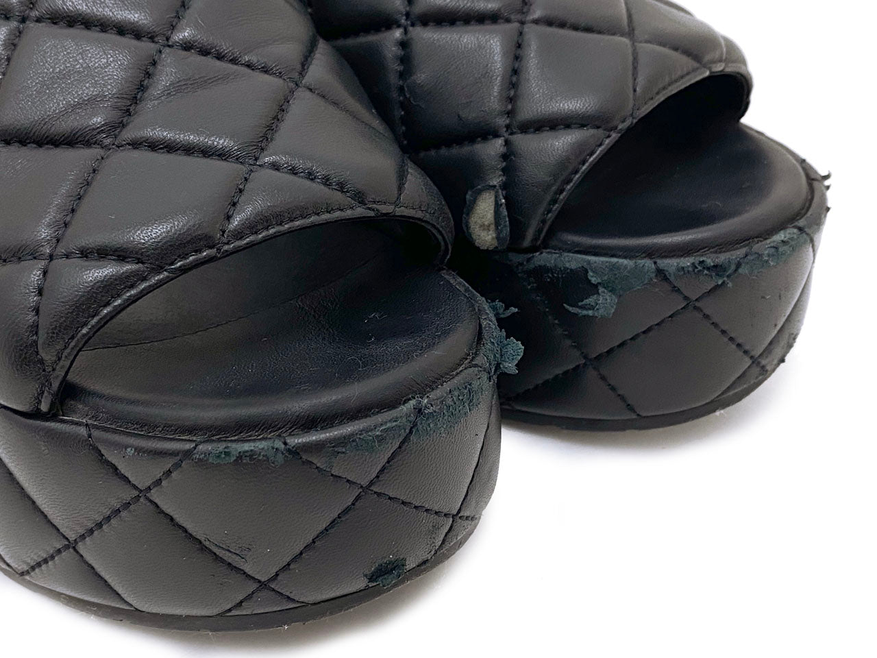 シャネル/マトラッセ 厚底サンダル 【SALE】 – セレブブランド