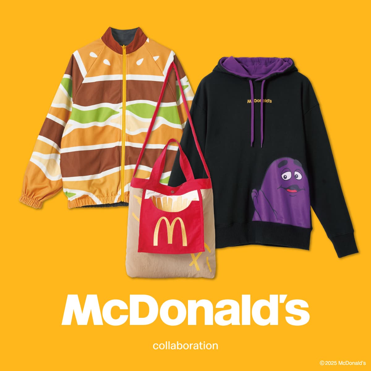 マクドナルドの思い出｜ジャカードVネックカーディガン｜ユニセックス