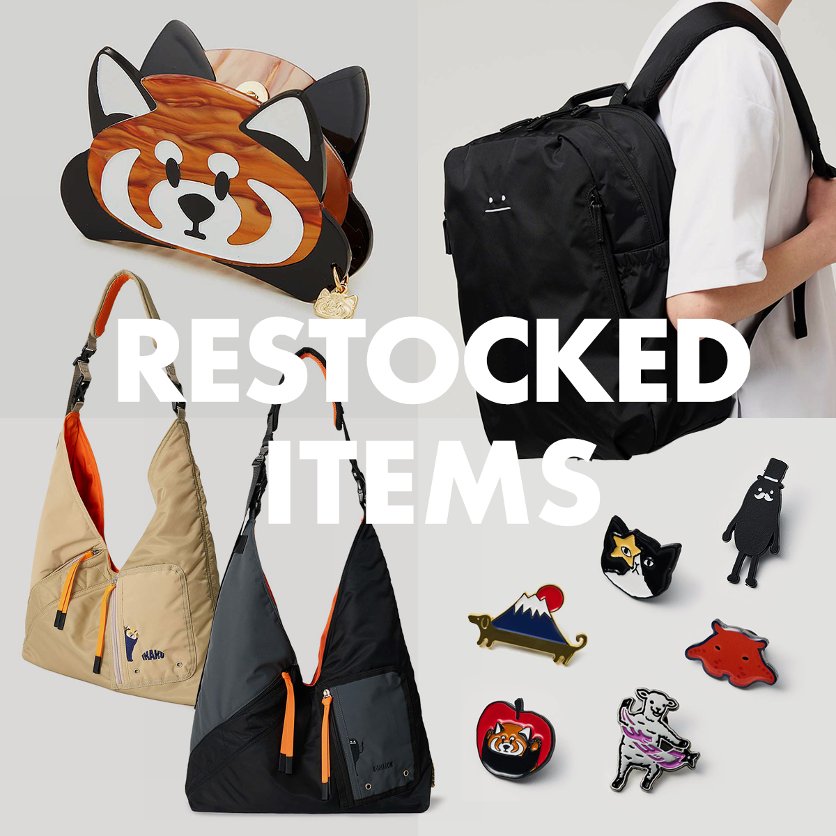 待望の再入荷 PICKUP》無重力リュックやアクセサリーなど人気アイテム