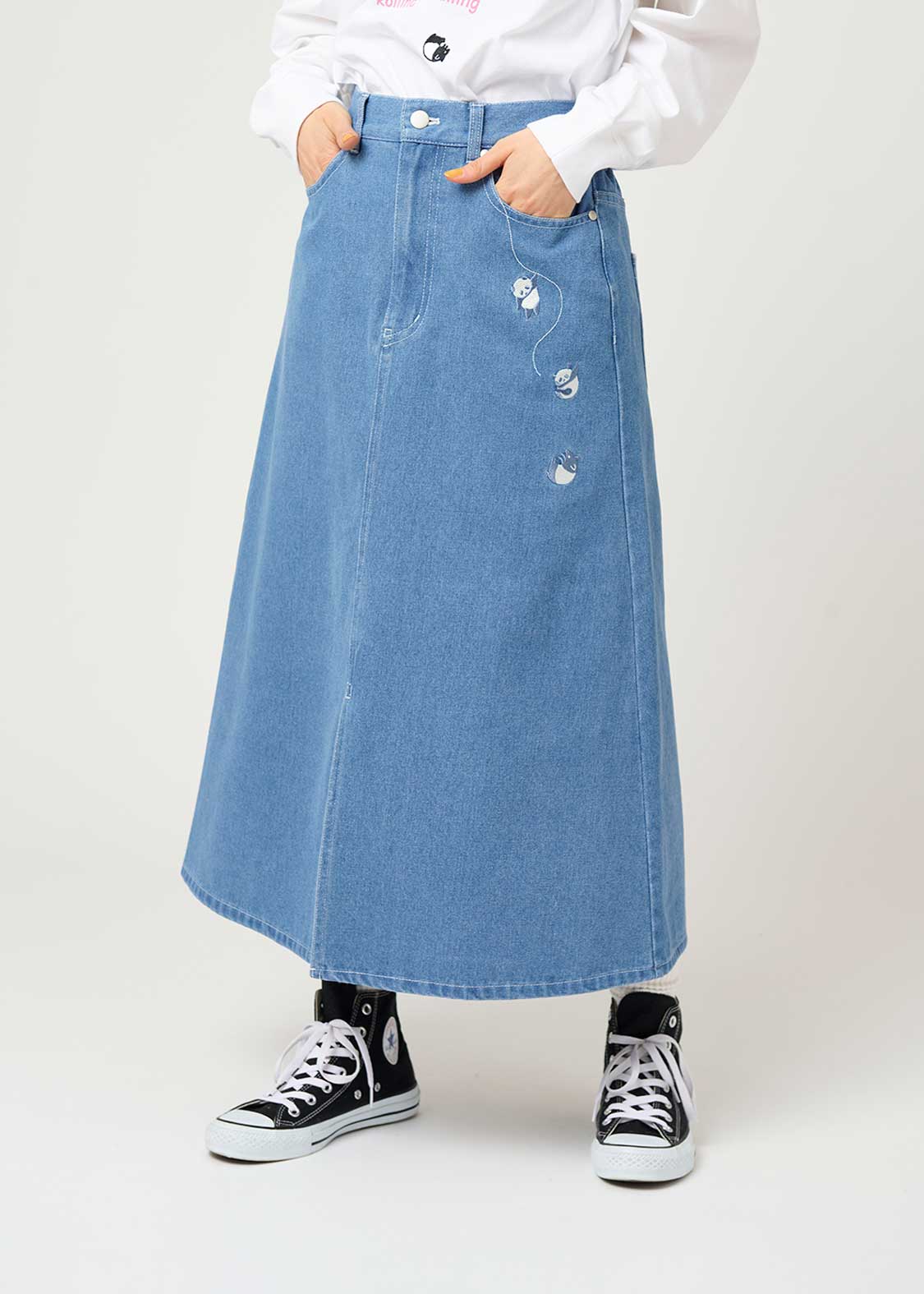 ローリングパンダズ｜デニムスカート｜ウィメンズ｜グラニフ(graniph