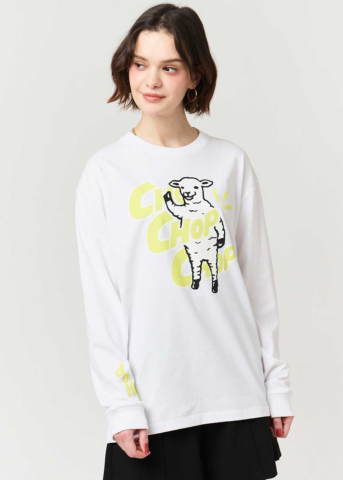 ラムチョップチョップ｜長袖Tシャツ｜ユニセックス｜グラニフ(graniph