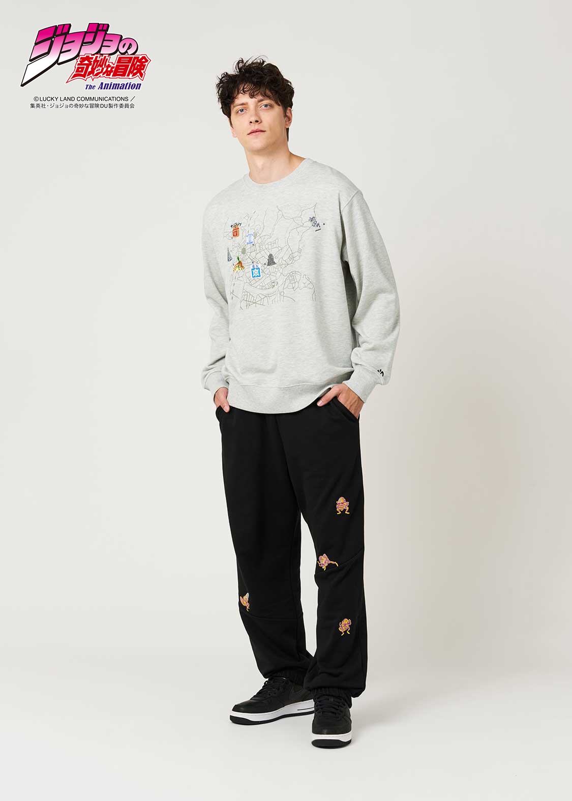 杜王町マップ｜スウェット｜ユニセックス｜グラニフ(graniph)公式