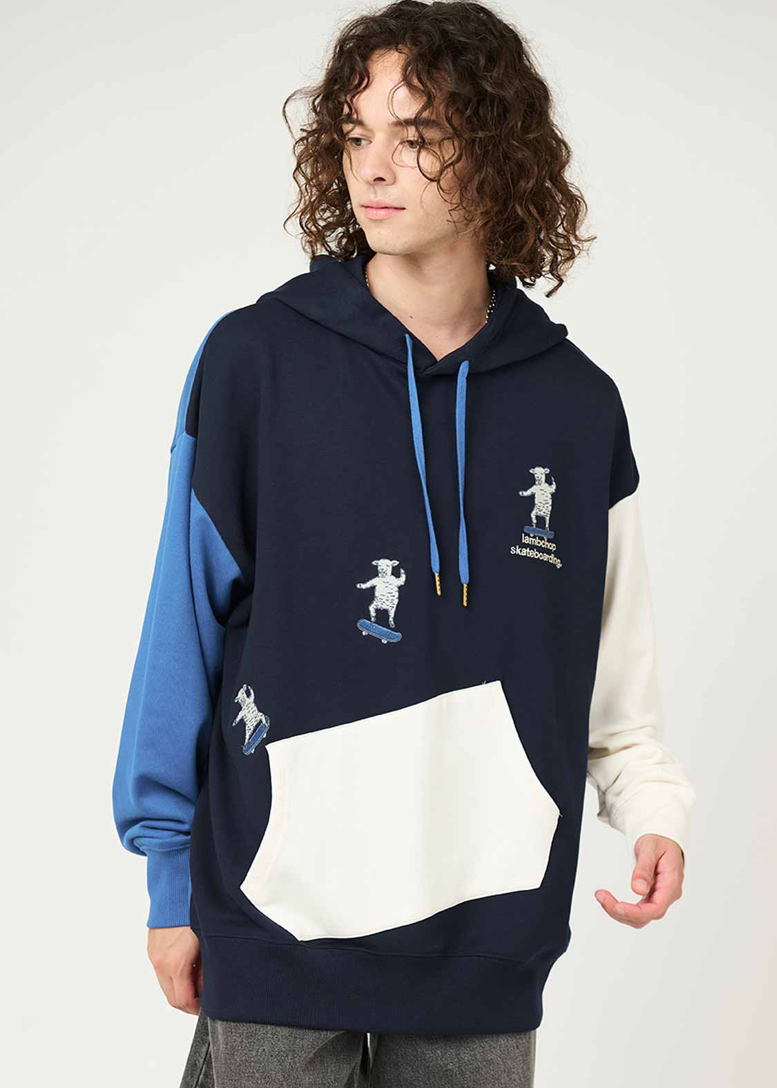 ラムチョップスケート｜ビッグシルエットパーカー｜ユニセックス