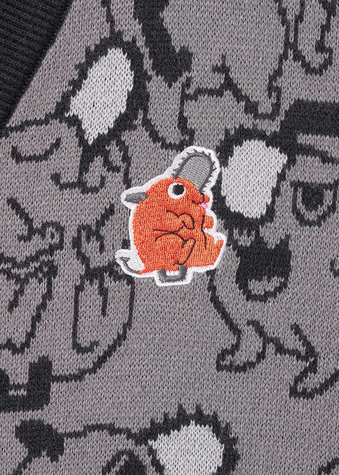 ポチタ パターン｜ジャカードカーディガン｜ユニセックス｜グラニフ