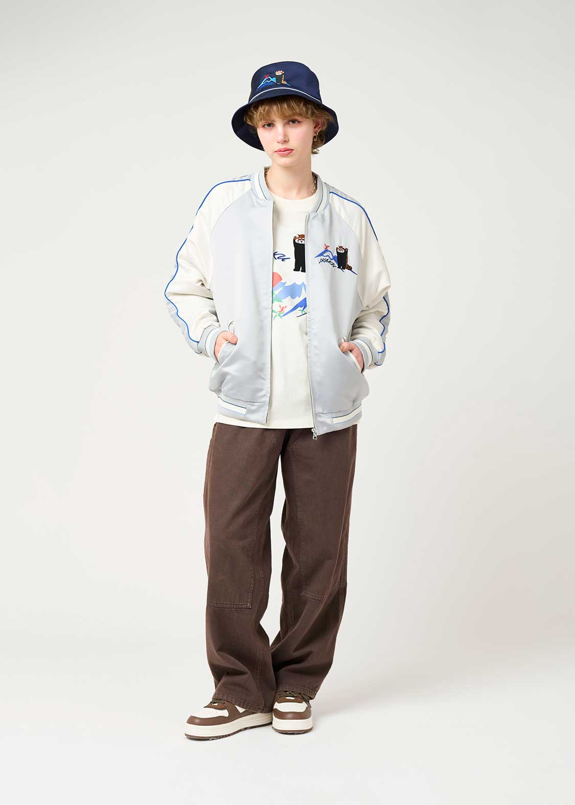 イカク｜スカジャン｜ユニセックス｜グラニフ(graniph)公式オンライン