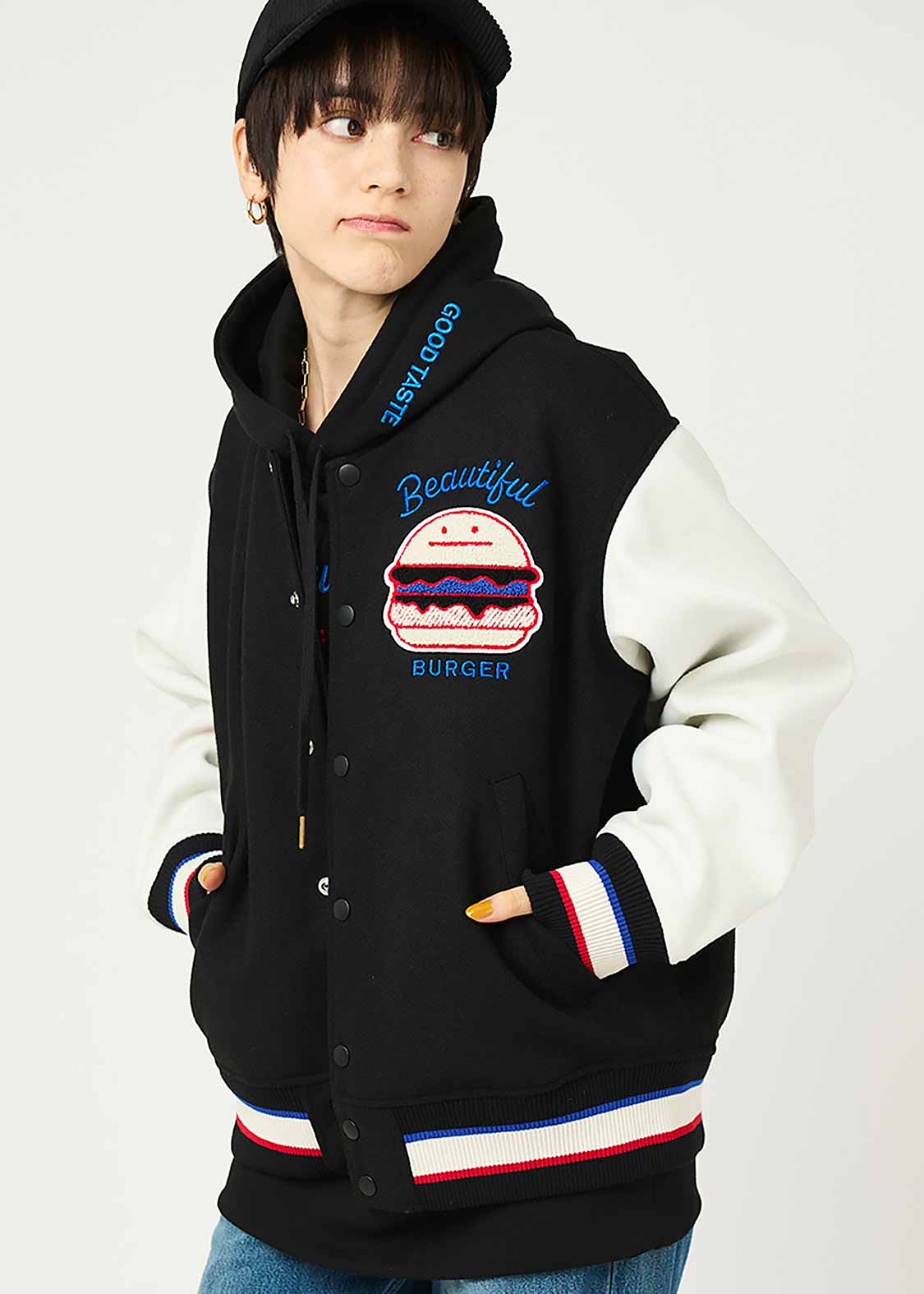 ビューティフルシャドーバーガー｜スタジアムジャンパー｜ユニセックス