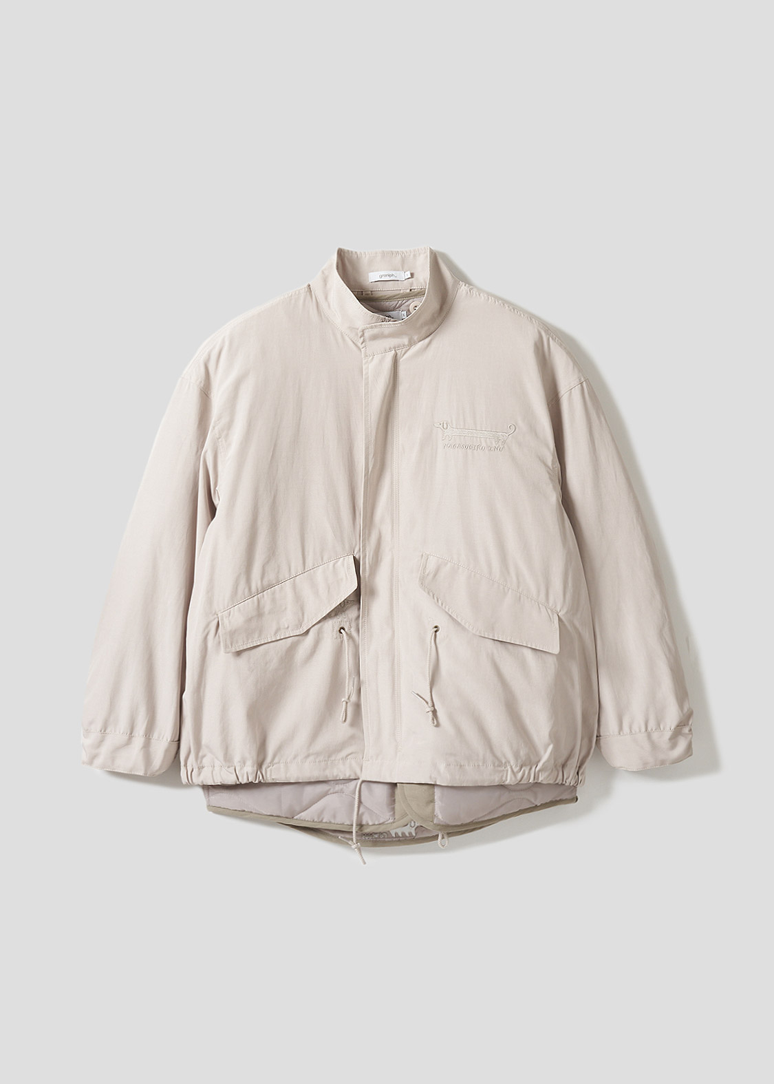 ナガスギルイヌ｜ショートモッズコート｜ユニセックス｜グラニフ