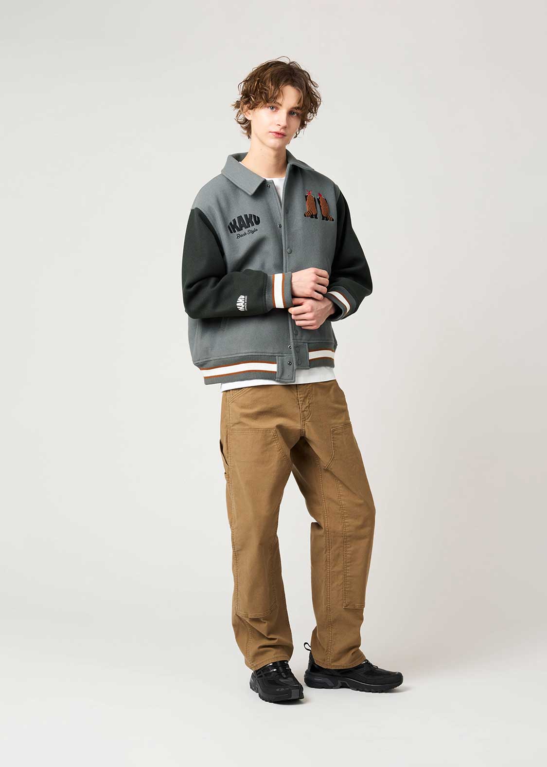 イカクバックスタイル｜スタジャン｜ユニセックス｜グラニフ(graniph