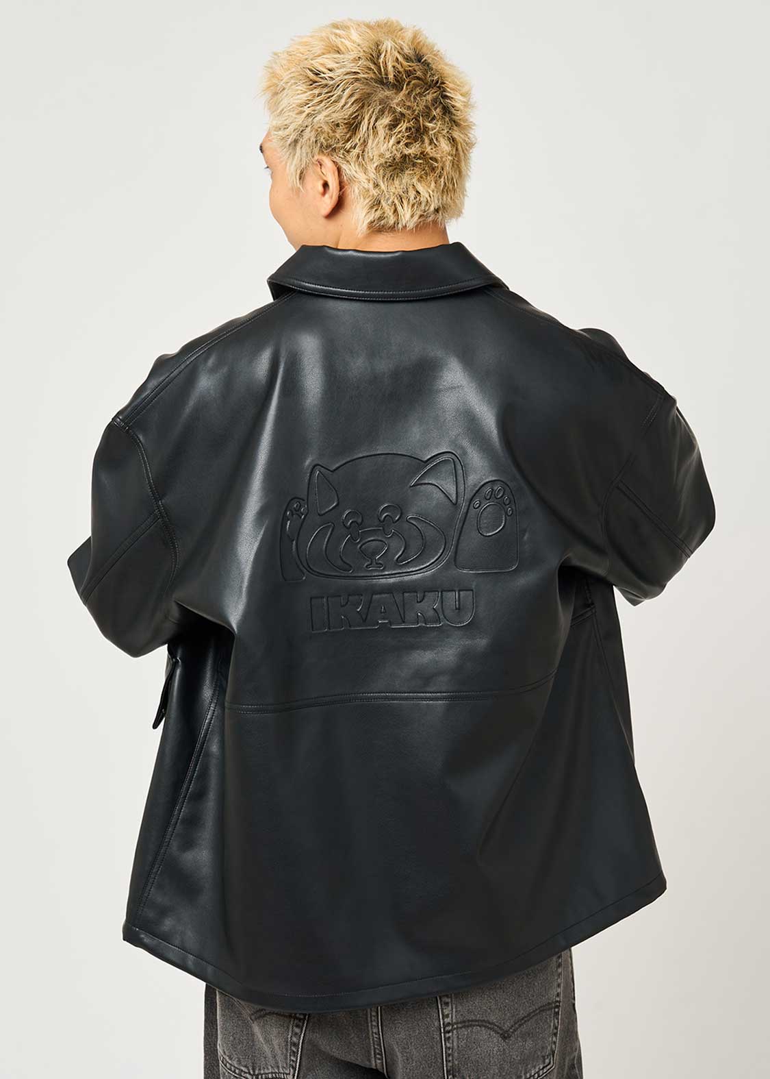 イカク｜エコレザージャケット｜ユニセックス｜グラニフ(graniph)公式