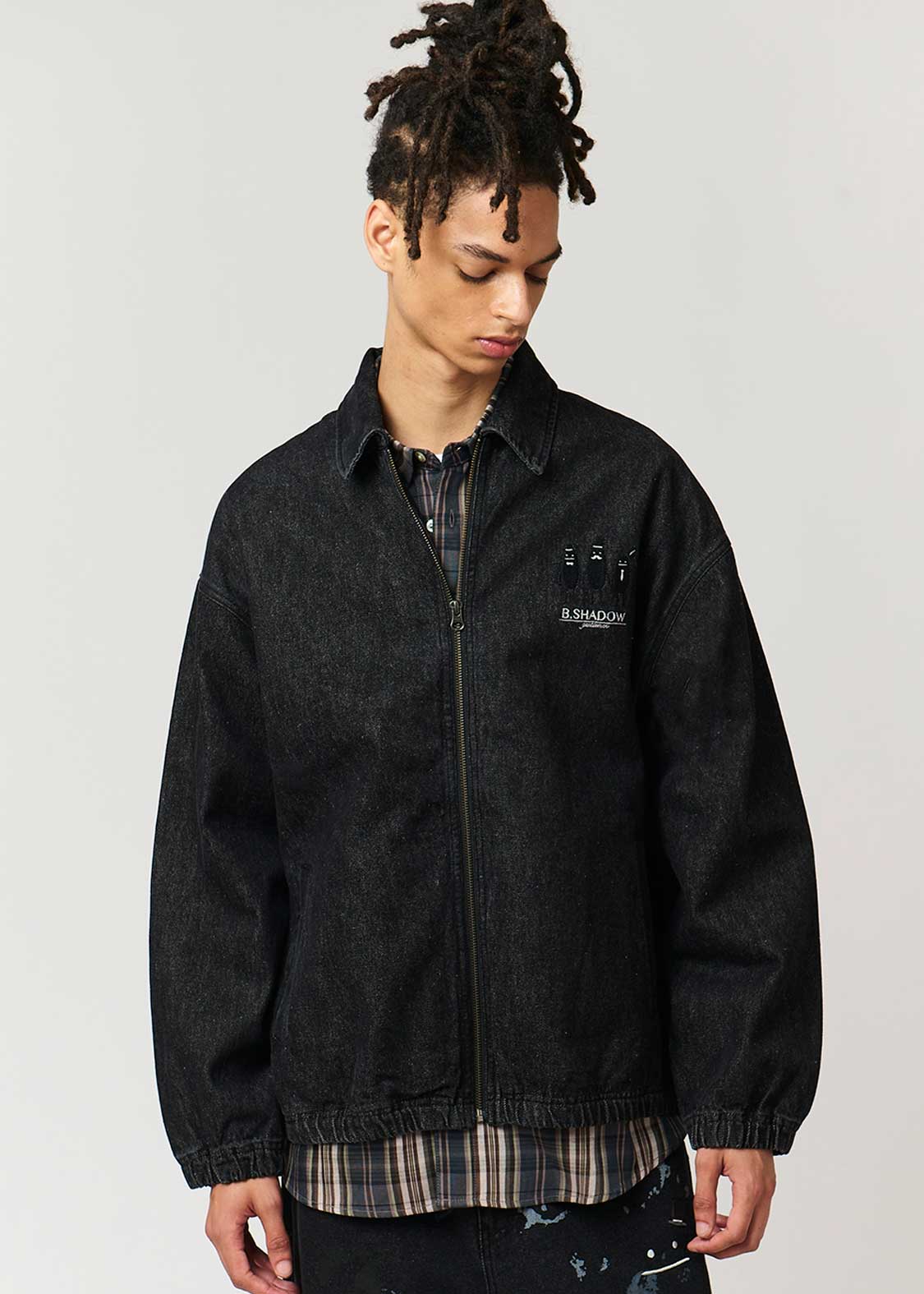 ビューティフルシャドージェントルメン｜デニムスイングトップ｜ユニ