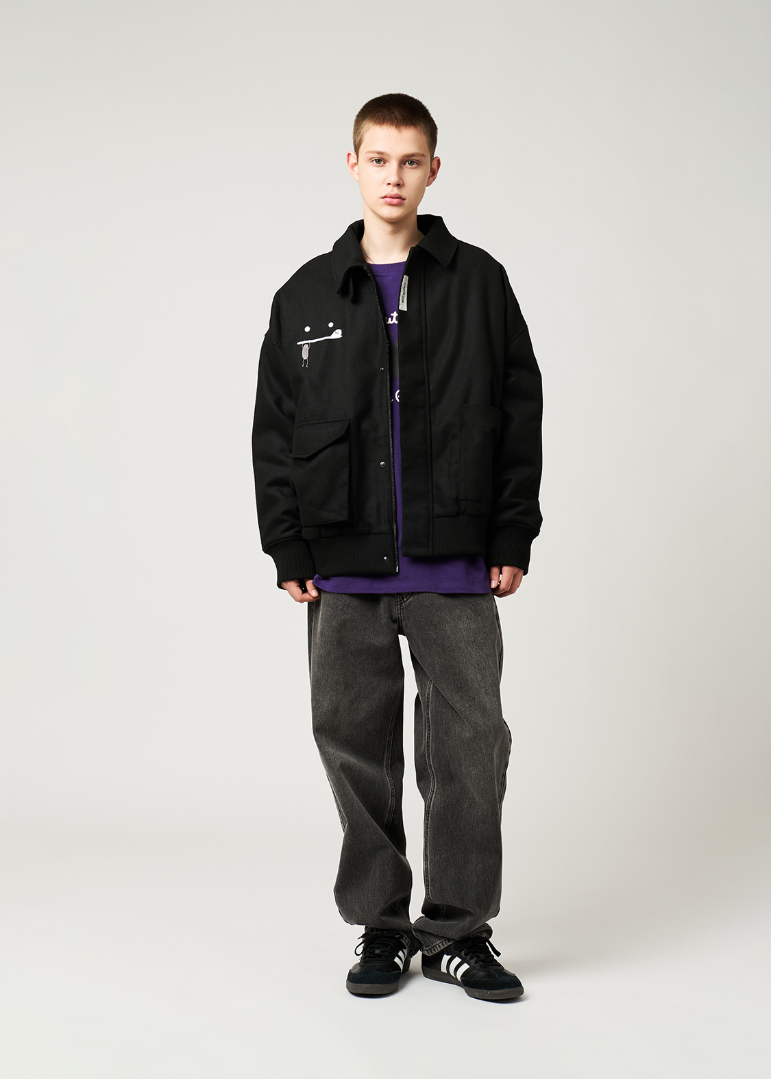 ビューティフルシャドーズーム｜メルトン中綿ジャケット｜ユニセックス