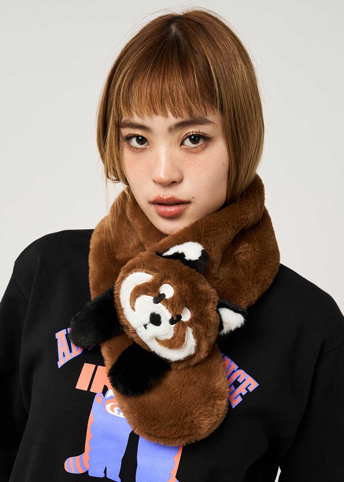 イカク｜ぬいぐるみマフラー｜ユニセックス｜グラニフ(graniph)公式