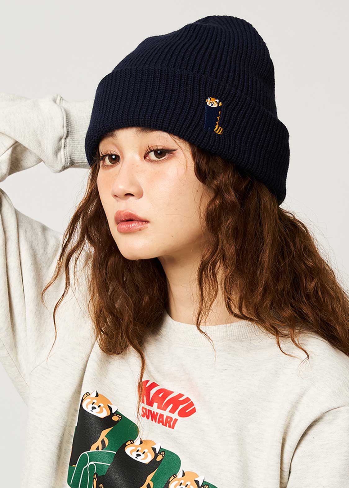 イカク｜ニットキャップ｜ユニセックス｜グラニフ(graniph)公式