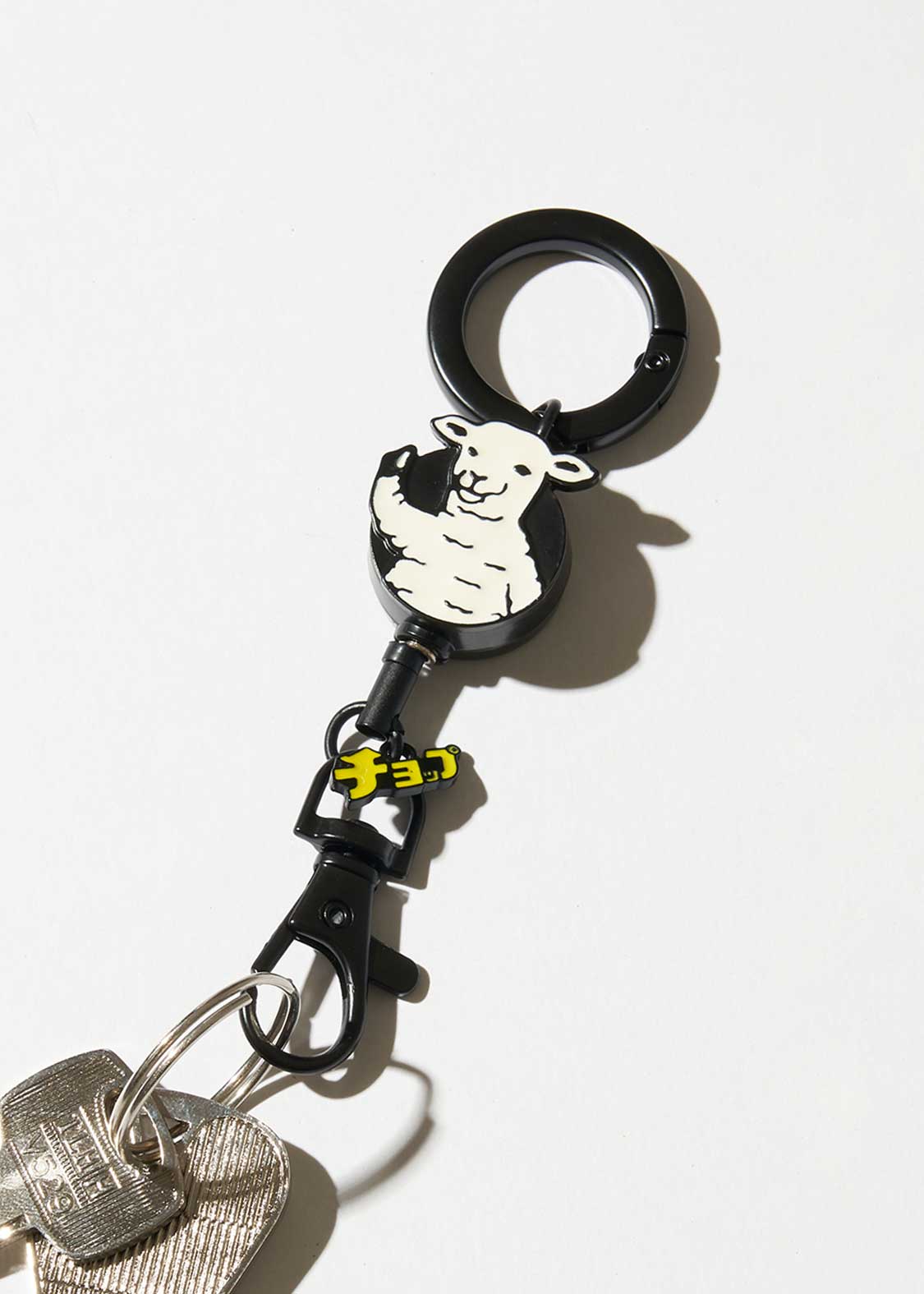 ラムチョップ｜リール付きキーホルダー｜ユニセックス｜グラニフ