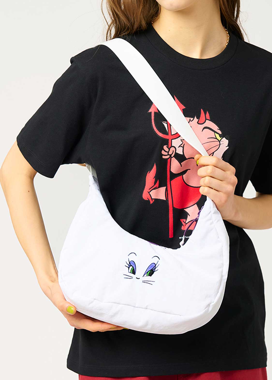 トムアンドジェリートゥードルスアイズ｜ミニショルダーバッグ｜ユニ