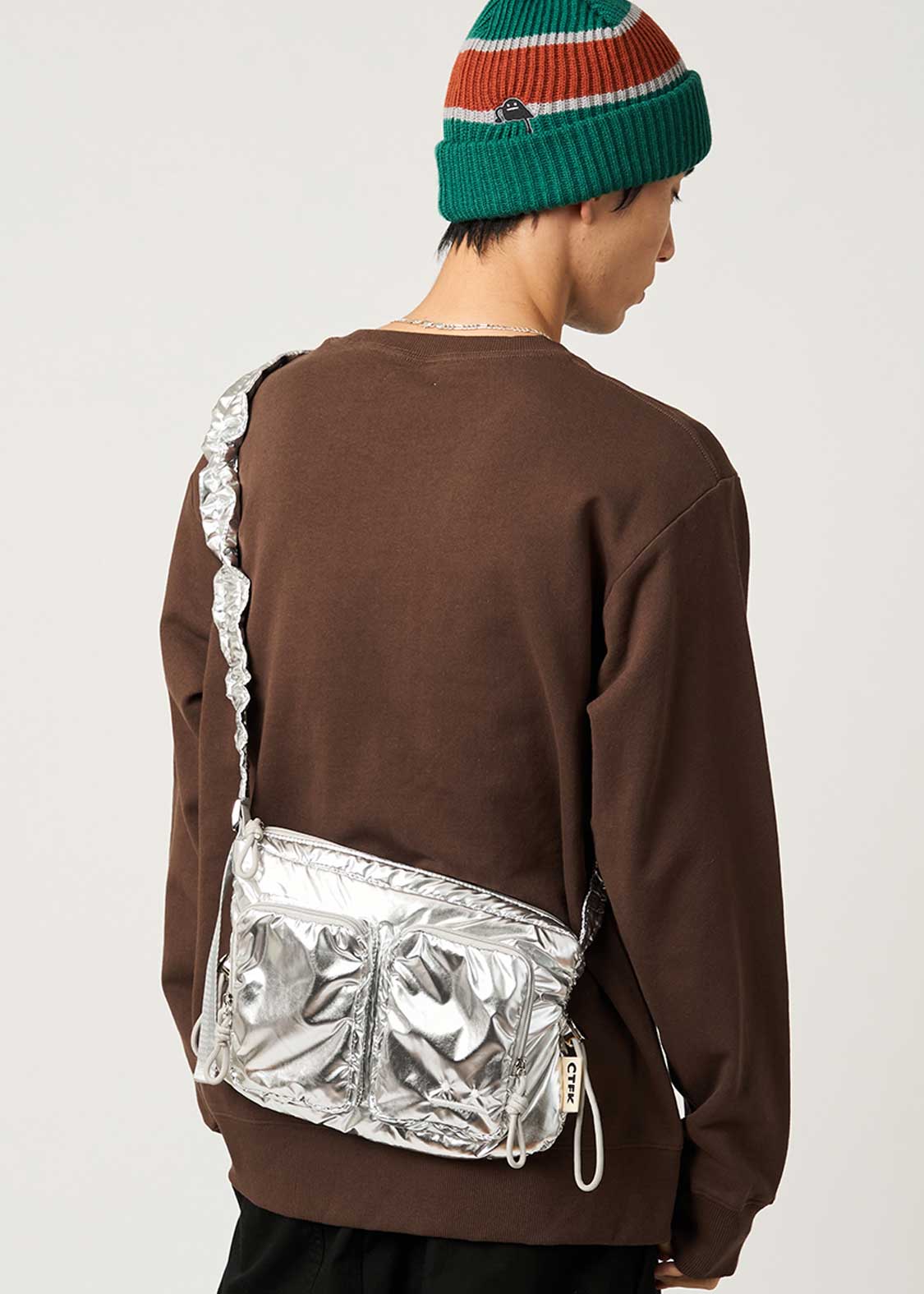 ビューティフルシャドー｜ギャザークロスショルダーバッグ｜ユニ