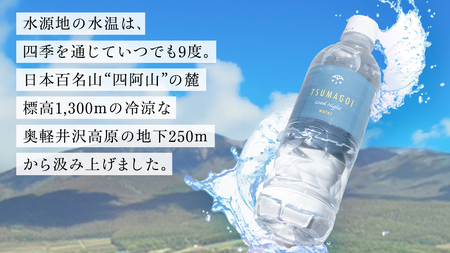 水 天然水 【 定期便 12ヶ月 】 550ml × 24本 [AB069tu] | 群馬県嬬恋