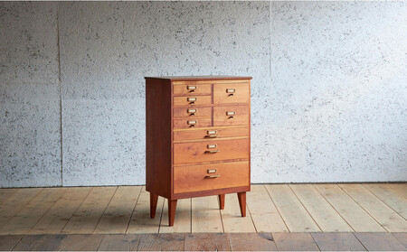 ピッキオ チェスト 無垢家具 北欧家具デザイン ブラックチェリー