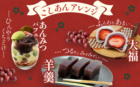 あんこ つぶあん こしあん パック「稀」つぶあん 500g × 1パック