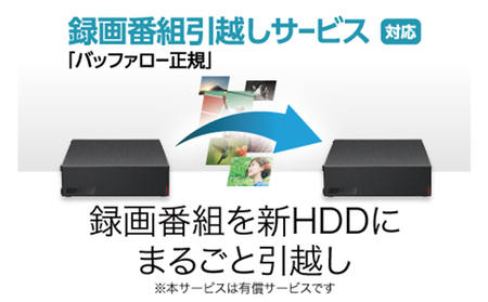 BUFFALO 外付けハードディスク 6TB 外付け HDD 録画用外付けHDD 録画用