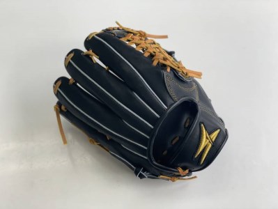 SAEKI 野球グローブ 【軟式・品番175】【ブラック】【Rオレンジ