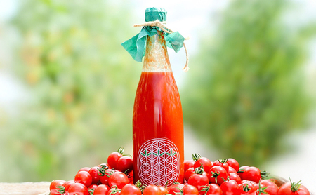 完熟 ミニトマト 100% ストレートジュース 北海道 富良野市 720ml×1本