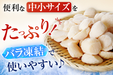 漁業者応援品／根室海鮮市場[直送]お刺身用ほたて貝柱500g A-28002