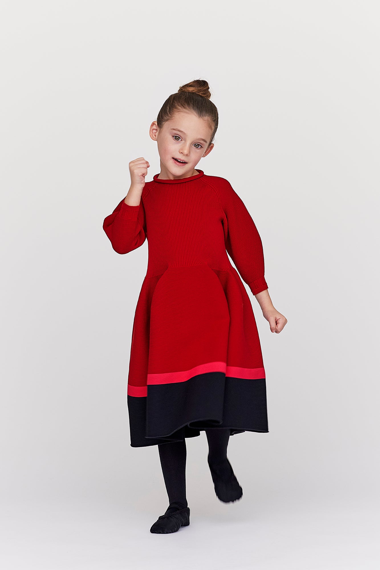 POTTERY KIDS PUFF SLEEVE DRESS
