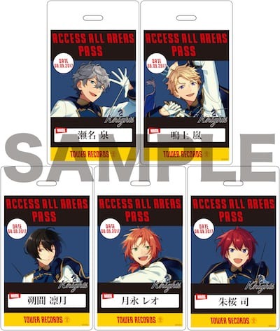 あんスタ 三毛縞斑 タワーレコード コラボ バックステージパス