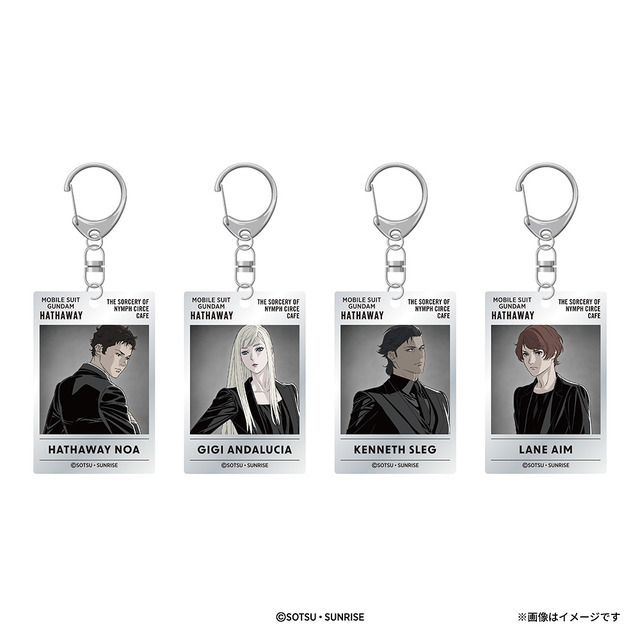 ガンダム 閃光のハサウェイ」テーマカフェが開催♪ ギギの瞳の色に変化