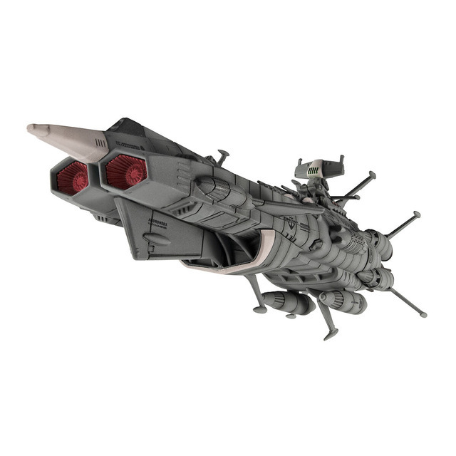 Yang 1/1000アンドロメダ改造パーツ3連装強化型砲塔 × 15個 1/1000