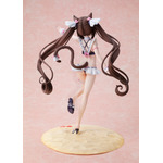 ネコぱら」ショコラ＆バニラ、“メイド風の水着”姿でフィギュア化