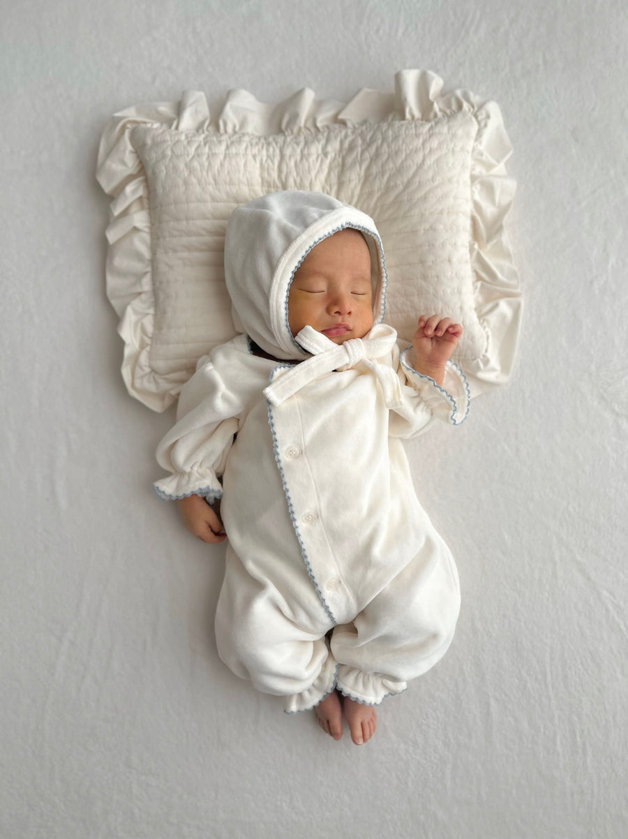 monbebe ブランド 人気 有名 ベロア モンベベ 新生児 男の子 女の子