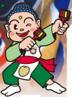 大仏くん-YOSAKOIかまがやのキャラクター。 ｜ イメキャラブック