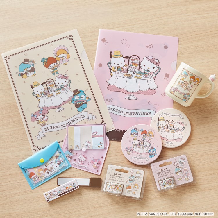 サンリオ」70s～80sキャラが大集合！TSUTAYAオリジナルグッズが登場だ