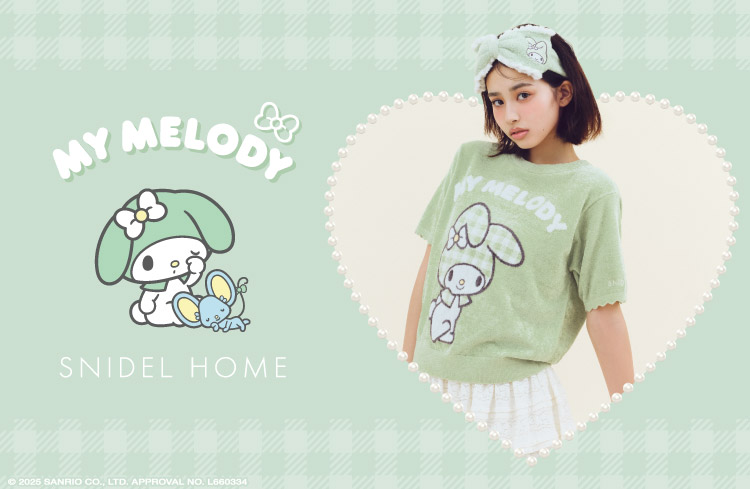 マイメロディ」×「SNIDEL HOME」初コラボ！マイスウィートピアノも揃っ