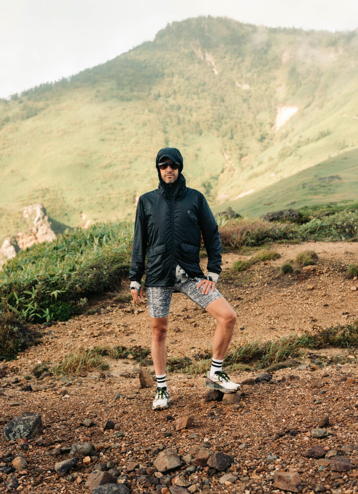 CROCODILE 10 POCKETS SHORT LEGGINGS（MEN）