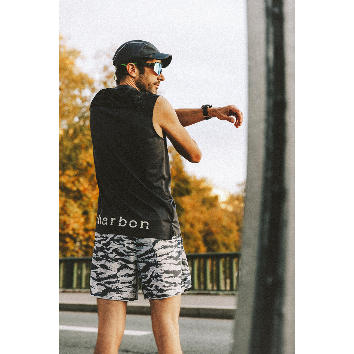 PUMA × CHARBON 7 POCKETS RACING SHORTS