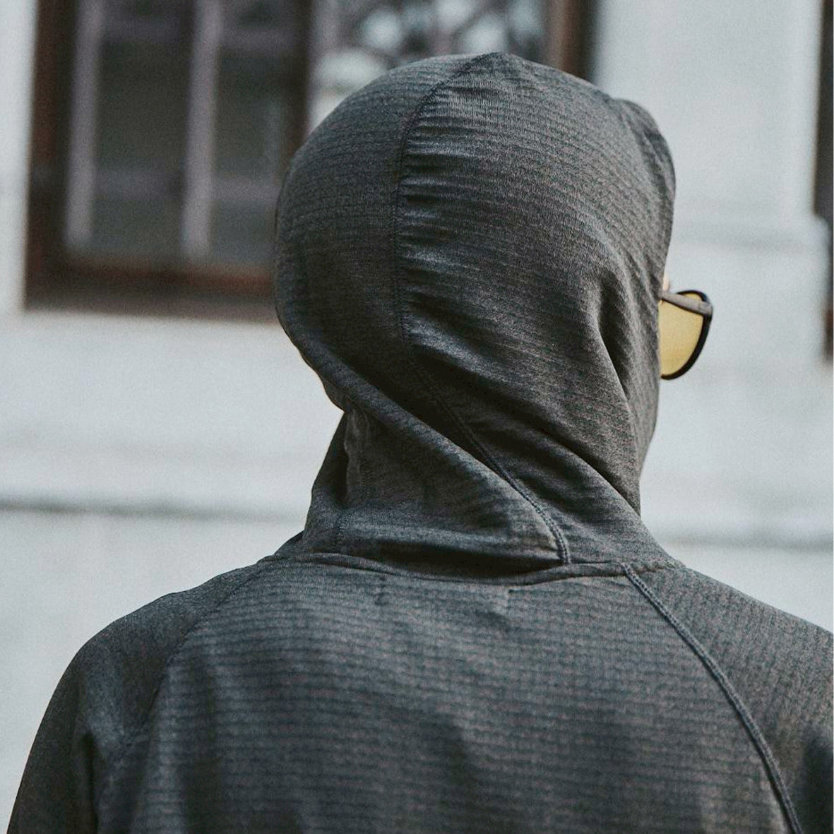 POLARTEC POWER GRID ZIP UP HOODIE